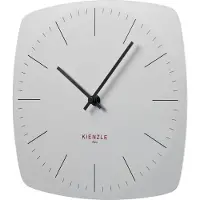 KIENZLE DCF Funk-Wanduhr Modern 24.8 cm weiß