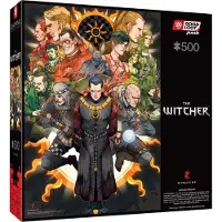 Good Loot Puzzle Gry Wiedźmin Nilfgaard (500 elementów) - Oficjalna Licencja