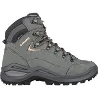 Lowa Chaussures de sport RENEGADE EVO GTX MID Ws, chaussures de randonnée pour femmes, couleur gris, modèle polyvalent pour le sport et les loisirs