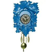 Trenkle - 2015_PQ_bleu - horloge murale coucou - Quartz - Kuckulino Color Edition
