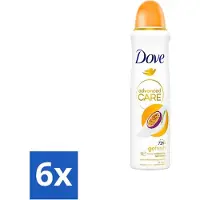 Dove Déodorant spray – Fruit de la passion & citronnelle – 150 ml - Pack économique - 6 pièces
