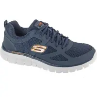 SKECHERS Burns Agoura 52635-NVOR, chaussures de sport pour hommes, bleu foncé