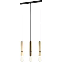 ITALUX Lustre Torla moderne noir PEN-5041-3-BKBR