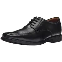 Clarks TILDEN WALK Hommes Lacets élégants en noir, taille 9