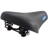 Falko Selle de vélo ABI, modèle mixte, avec gel et attache-selle, dimensions 245 x 220 mm