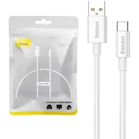Baseus Superior 100W Usb-to-Usb-C Cable 0.25M (Blanc)