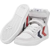Hummel Baskets 'Slimmer Stadil' bleu marine / rouge / blanc / blanc cassé