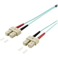 Equip Câble de raccordement à fibre optique SC/SC, OM3, 3.0m