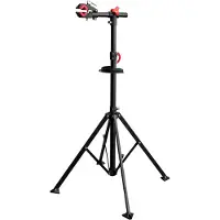 Eufab Support de montage pour vélo "Profi" avec pied de trépied, support pour vélo, support pour vélo, avec surface de rangement