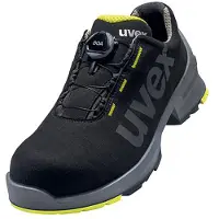 Uvex chaussures basses 1 S2 noir, jaune largeur 10 Gr. 49