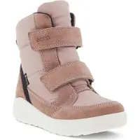 Ecco - Bottes d'hiver pour filles, modèle rose, chaussures de loisirs