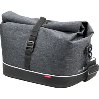 Klickfix Rackpack City Carrier Bag Grey/Black 8 L