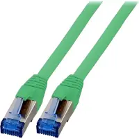 EFB Elektronik K5525FGN.5 RJ45 Patchkabel S/FTP,Cat.6A,Cat7 TPE superflex,5m,grün