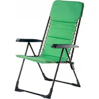 Kadax fauteuil de jardin "Zamora", chaises de jardin pliantes, avec capacité de charge jusqu'à 110 kg, vert