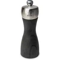 Peugeot Fidji Moulin à poivre 15 cm graphite en bois et acier inoxydable