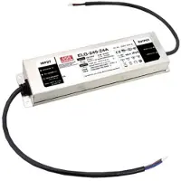 MEAN WELL driver de led ac/dc avec pfc - 1 sortie - connexion 3 fils - réglage par potentiomètre