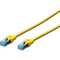 Digitus Câble patch RJ45 SF/UTP Cat5e 5.00m jaune polybag