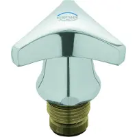 GROHE Atlanta Tête 1/2'' avec poignée Trecorn, marquage rouge chromé - 11102000