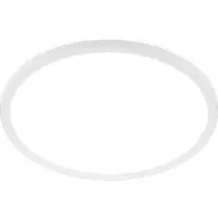 Briloner Panneau LED LEUCHTEN SLIM, 30 W, 3500 lm, IP20, blanc, plastique, Ø 48 cm