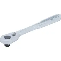 Bgs Cliquet réversible extra-plat à denture fine Sortie carré extérieur 10 mm (3/8") - 72086
