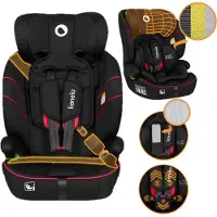 Lionelo Levi i-Size Siège-auto de 15 mois à 12 ans jusqu'à 18kg - Sporty Black