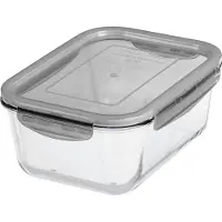 Gastromax 7703 Boîte fraîcheur en verre , 0,25 litre, grise