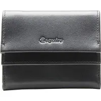 Esquire porte-monnaie New Silk Wallet Black noir