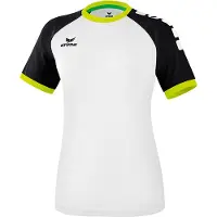 Erima Zenari 3.0 Maillot manches courtes femme - Blanc / Noir / Lime Pop