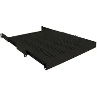 Logilink Tablette 19", 1 UH, extensible, (P)600 mm, noir
