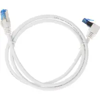Goobay Câble S/FTP Cat 6a coudé -