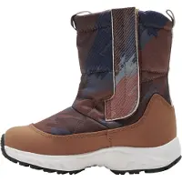 Hummel Bottes de neige bleu marine / marron / rouille / blanc