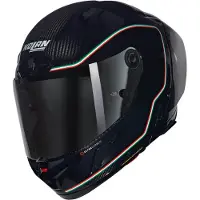 Nolan Casque X-804 RS Ultra Carbon Asso Di Picche, noir/blanc/rouge/vert, S (56)