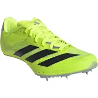Adidas Chaussure de course 'Adizero Sprintstar' vert fluo / noir