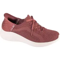 SKECHERS Slip-Ins Ultra Flex 3.0 - Brilliant 149710-BURG, Baskets, Femme, Rouge