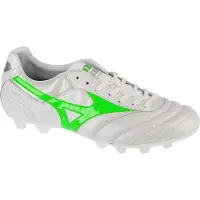 Mizuno Morelia II Japan FG P1GA250137, chaussures de football, unisexe, blanc, taille : 44,5