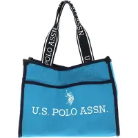 U.S. POLO ASSN. sac à épaule sac à main Halifax Shopping Bag Turquoise