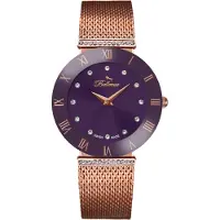 Bellevue Montre femme - - F114 - Métal - Quartz - Étanchéité 3 ATM