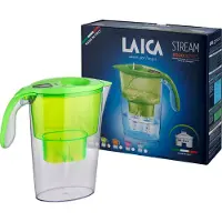 Laica Stream Line Filtre à eau pour carafe 2,3 L Vert, Transparent