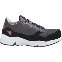 Diadora Chaussure de sécurité femme Athena LOW D0458 S3L nineIron/raspberry, conforme à la norme EN ISO 20345:2022 S3L FO SR ESD Taille 37