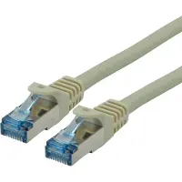 Roline Patchkabel Cat.6A S/FTP (PiMF), Component Level, LSOH, grau, 5 m
