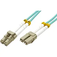 Value LWL-Kabel 50/125µm OM3, LC/LC, türkis 20m (21.99.8707)