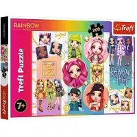 Trefl Puzzle Rainbow High, puzzle pour enfants, 200 pièces, 48 x 34 cm, 13289