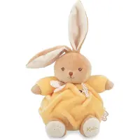 Kaloo Molliges Kaninchen Teddy 17 cm, couleur jaune. Pour enfants, couleur jaune, taille unique