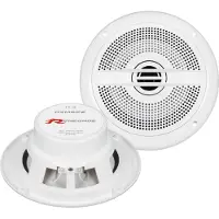 Renegade Haut-parleur coaxial marine RXM62W à 2 voies, 16,5 cm, blanc