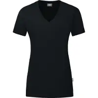 Jako T-shirt femme Organic, Couleur:noir, Taille:48
