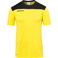 Uhlsport Offense 23 T-Shirt Hommes - Lime / Noir / Anthracite