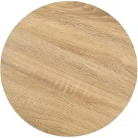 vidaXL Table de bistrot marron clair 40 cm MDF
