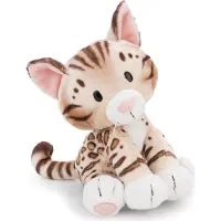 Nici Doudou chat Bengal assis 25 cm Chat en peluche