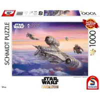 Schmidt Jeux Lucas Film The Mandalorian The Escort, Thomas Kinkade, puzzle, puzzle adulte, 1000 pièces, 59954