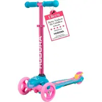 Hudora Scooter Flitzkids 2.0 - rose - mini-trottinette réglable en hauteur & transportable pour jusqu'à 50kg